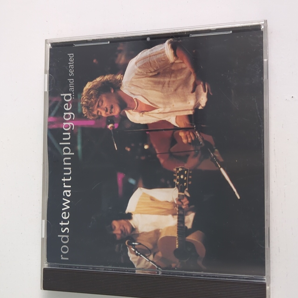Rod Stewart Unplugged and Seated Live CD 1993